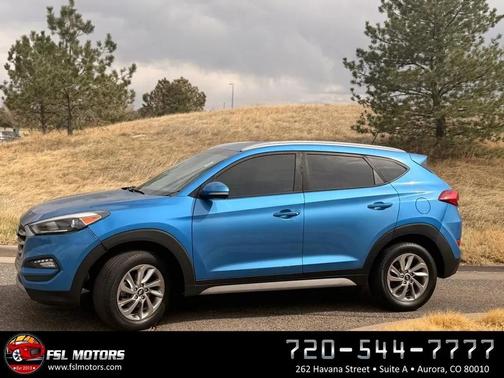Caribbean Blue 2017 Hyundai TUCSON Eco