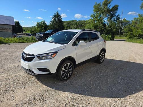 Summit White 2021 Buick Encore Preferred