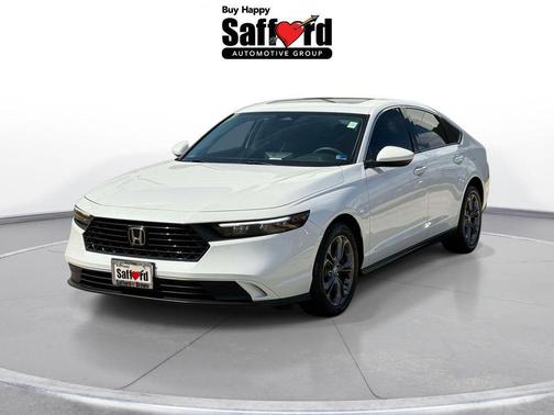 Platinum White Pearl 2023 Honda Accord EX