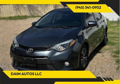 2016 Toyota Corolla LE Plus
