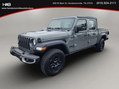 Gray 2023 Jeep Gladiator Sport