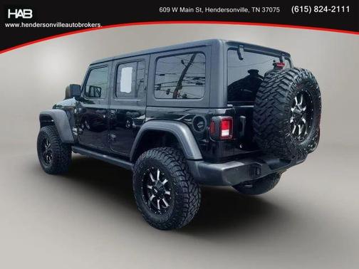 Black 2019 Jeep Wrangler Unlimited Sport S