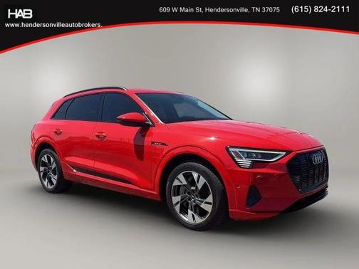Catalunya Red Metallic 2021 Audi e-tron Premium