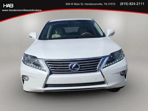 White 2015 Lexus RX 450h Base
