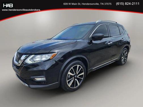 Magnetic Black 2018 Nissan Rogue SL