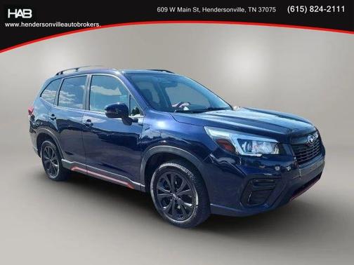 Dark Blue Pearl 2019 Subaru Forester Sport