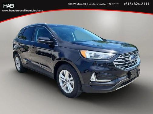 Black 2020 Ford Edge SEL