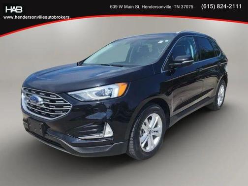 Black 2020 Ford Edge SEL