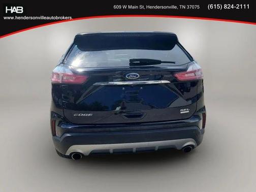 Black 2020 Ford Edge SEL