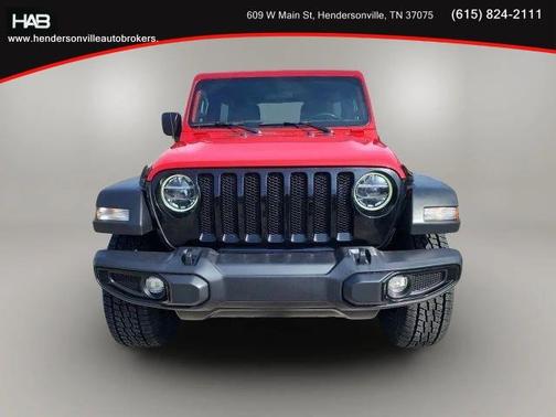 Red 2021 Jeep Wrangler Unlimited Sport