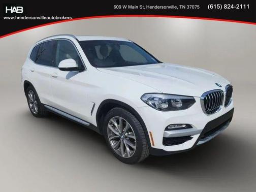 Alpine White 2019 BMW X3 sDrive30i