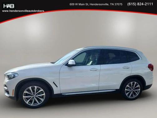 Alpine White 2019 BMW X3 sDrive30i