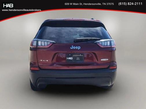 Red 2019 Jeep Cherokee Latitude