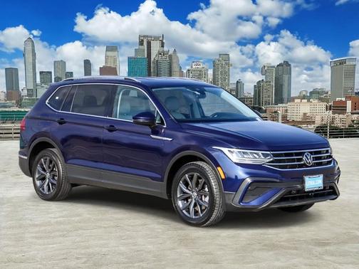 Atlantic Blue 2023 Volkswagen Tiguan 2.0T SE