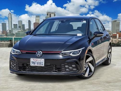 Mythos Black Metallic 2024 Volkswagen Golf GTI 2.0T S