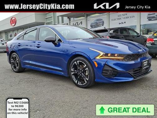 Sapphire Blue 2022 Kia K5 GT-Line