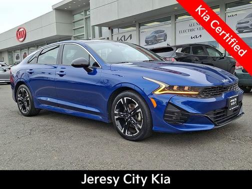 Sapphire Blue 2022 Kia K5 GT-Line