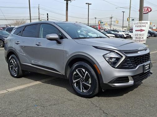Steel Gray 2023 Kia Sportage Hybrid LX
