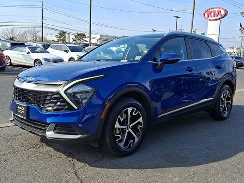 Sapphire Blue 2023 Kia Sportage EX