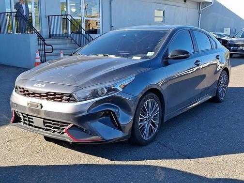 Gray 2022 Kia Forte GT-Line