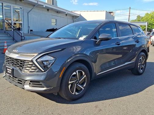 Gray 2023 Kia Sportage Hybrid LX