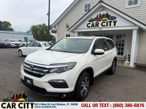 White 2017 Honda Pilot EX-L