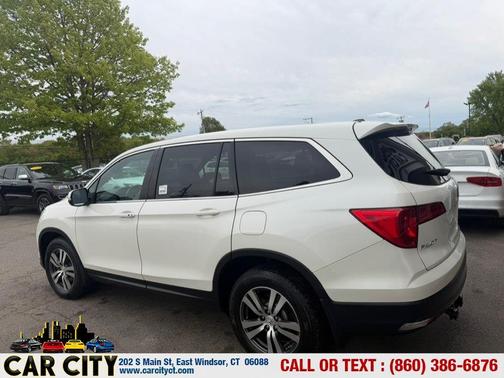 White 2017 Honda Pilot EX-L