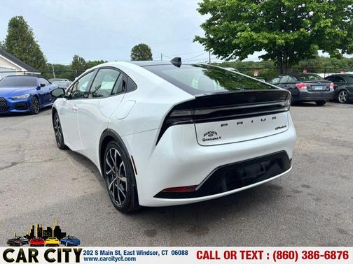 White 2024 Toyota Prius Prime XSE Premium