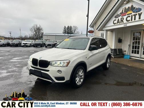 White 2017 BMW X3 xDrive28i