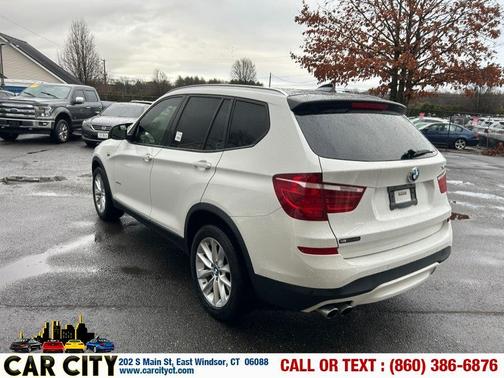 White 2017 BMW X3 xDrive28i