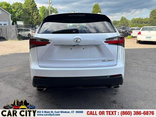 White 2016 Lexus NX 200t Base