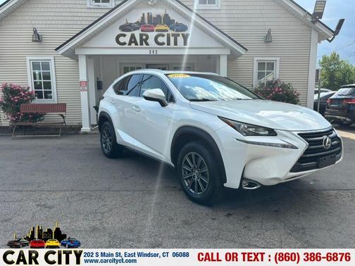 White 2016 Lexus NX 200t Base