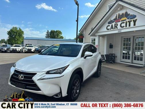 White 2016 Lexus NX 200t Base