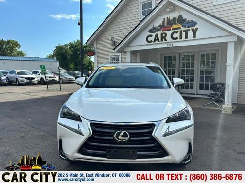 White 2016 Lexus NX 200t Base