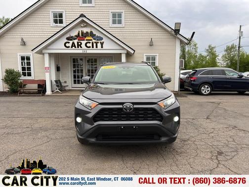 Gray 2020 Toyota RAV4 XLE