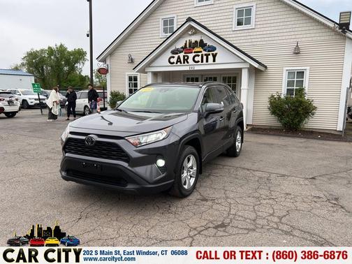 Gray 2020 Toyota RAV4 XLE