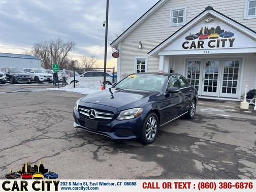 Blue 2016 Mercedes-Benz C-Class C 300 4MATIC Sport