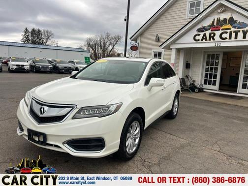 White 2018 Acura RDX Technology Package