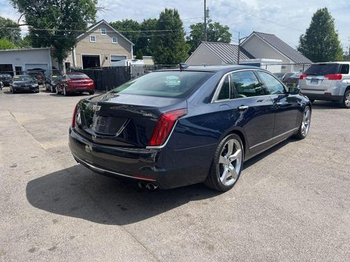 Blue 2017 Cadillac CT6 3.6L Luxury
