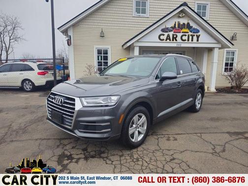 Samurai Gray Metallic 2019 Audi Q7 45 Premium