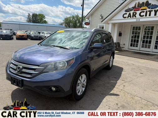 Blue 2014 Honda CR-V EX-L