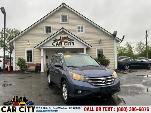 Blue 2014 Honda CR-V EX-L