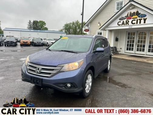 Blue 2014 Honda CR-V EX-L
