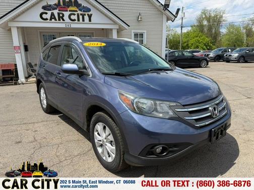 Blue 2014 Honda CR-V EX-L