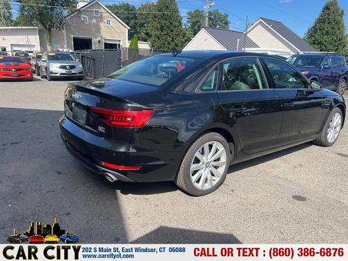 Black 2017 Audi A4 2.0T Premium