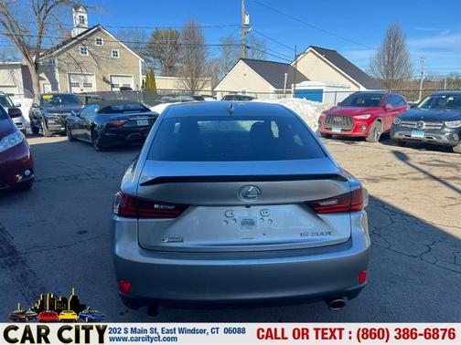 Gray 2016 Lexus IS 200t Base