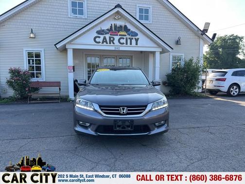 Gray 2013 Honda Accord EX-L