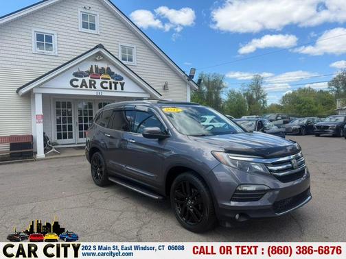 Gray 2017 Honda Pilot Elite