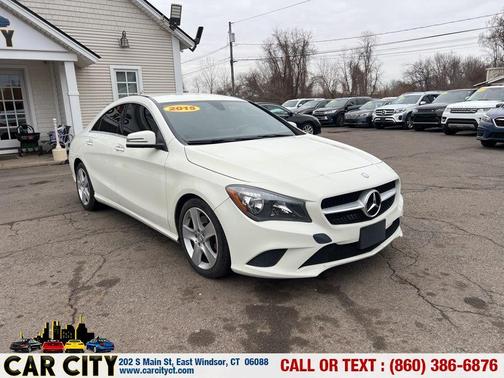 White 2015 Mercedes-Benz CLA-Class