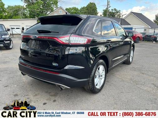 Black 2016 Ford Edge SEL
